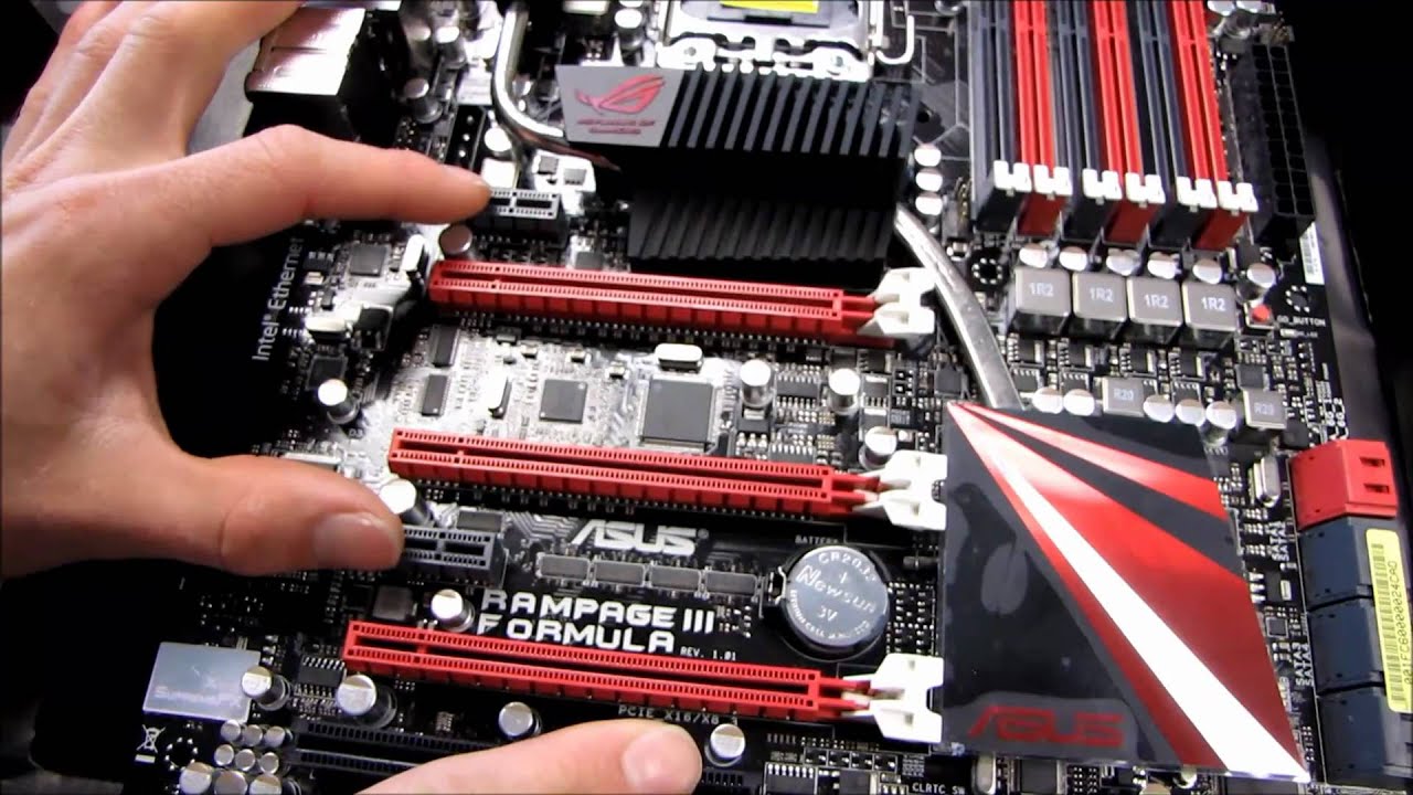 ASUS Rampage III Formula Core i7 Gaming Motherboard Unboxing