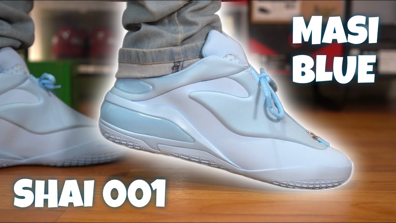 Converse SHAI 001 MASI BLUE Review & On Feet - YouTube