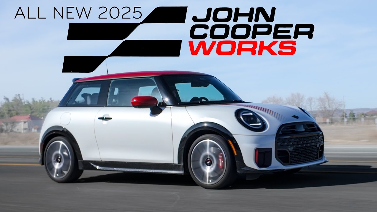 THE BRAND NEW 2025 Mini Cooper JCW Review - YouTube