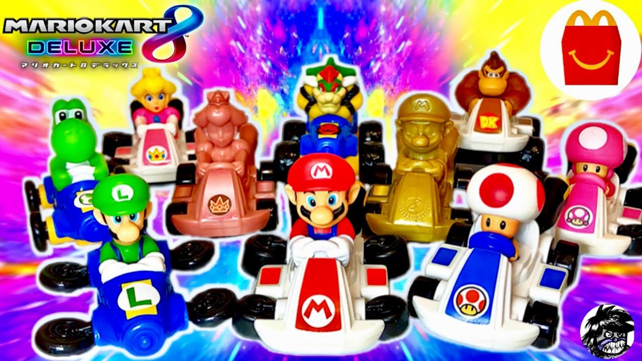 マクドナルド ハッピーセット マリオカート第3弾全10種 ゴールドマリオ