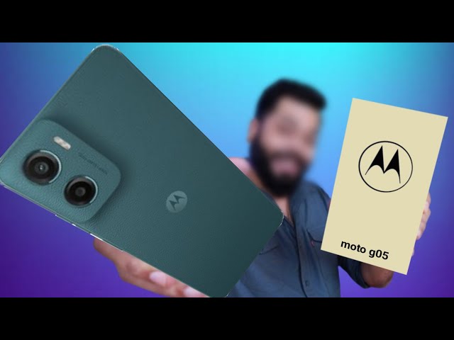 Moto G05 Unboxing, price & launch date - YouTube