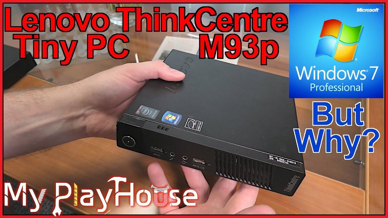 Lenovo ThinkCentre M93p Get's Windows 7 64bit Danish - 1198 - YouTube
