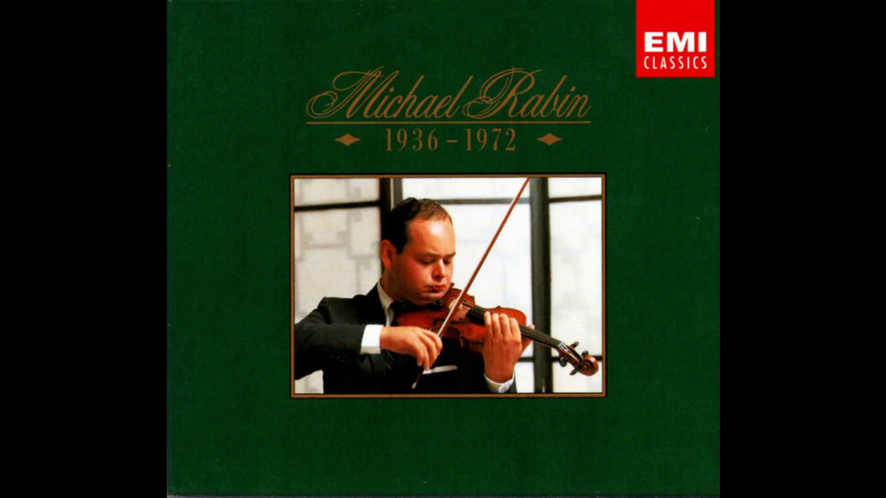 Mendelssohn Violin Concerto / Michael Rabin ‎(EMI 6 CD 1936 - 1972