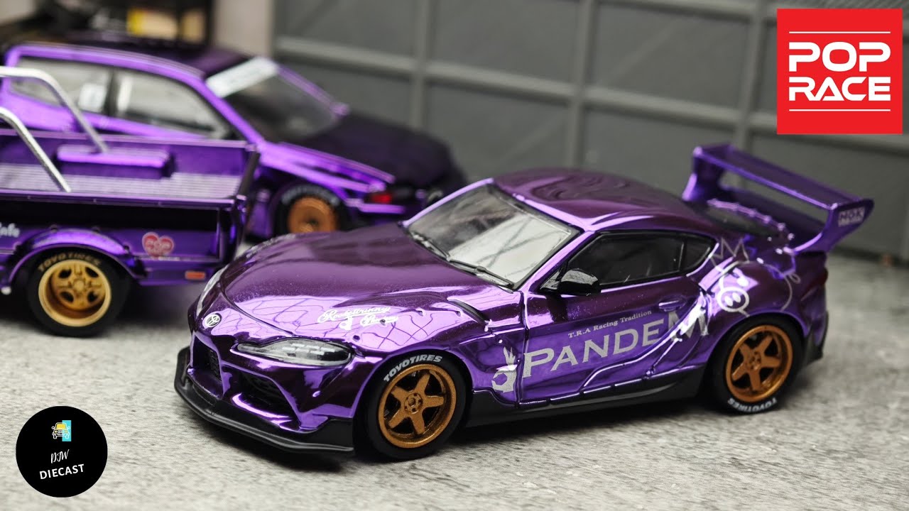 Pandem Toyota GR Supra Tokyo Auto Salon 2025 by Pop Race 1/64