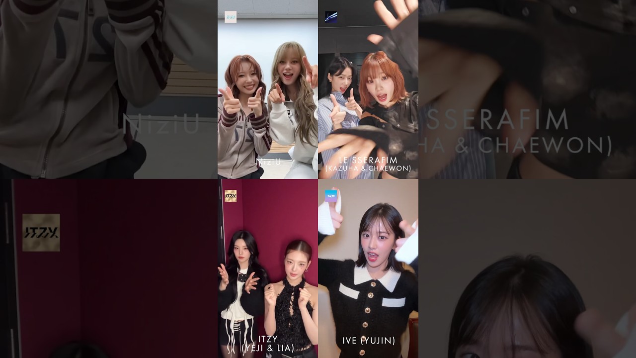 APT.】あーぱつあぱつ⚡️⚡️⚡️⚡️【NiziU, LE SSERAFIM, ITZY