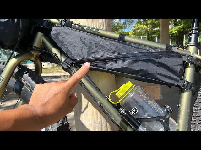 限界突破のフレームバッグ【ADCANATHA Bag a Bond】を使ってみた - YouTube