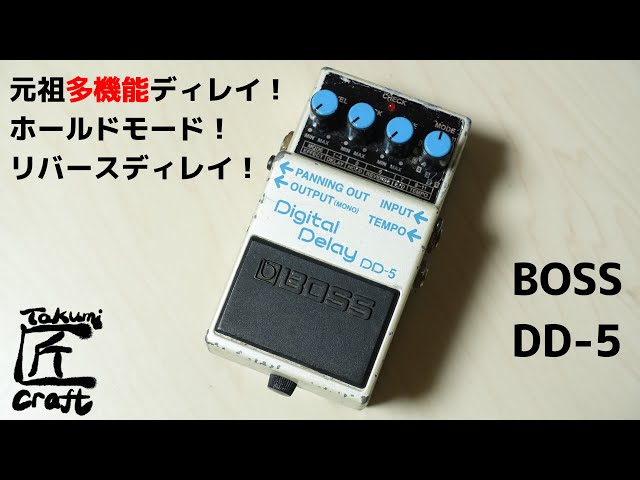 BOSS DD-5 Digital Delay Review - YouTube