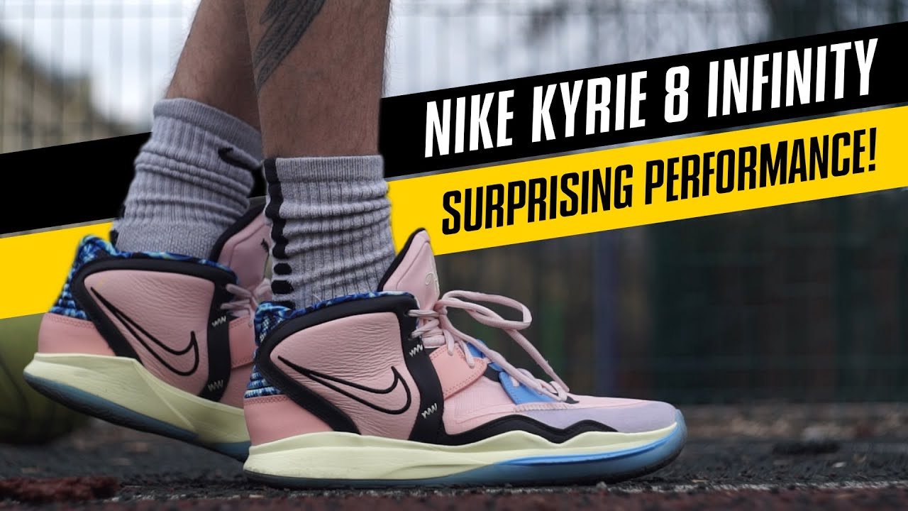 NIKE KYRIE 8 INFINITY REVIEW - YouTube