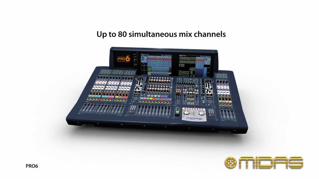 Midas PRO6 デジタルミキサー Midas PRO6 デジタルミキサー Midas