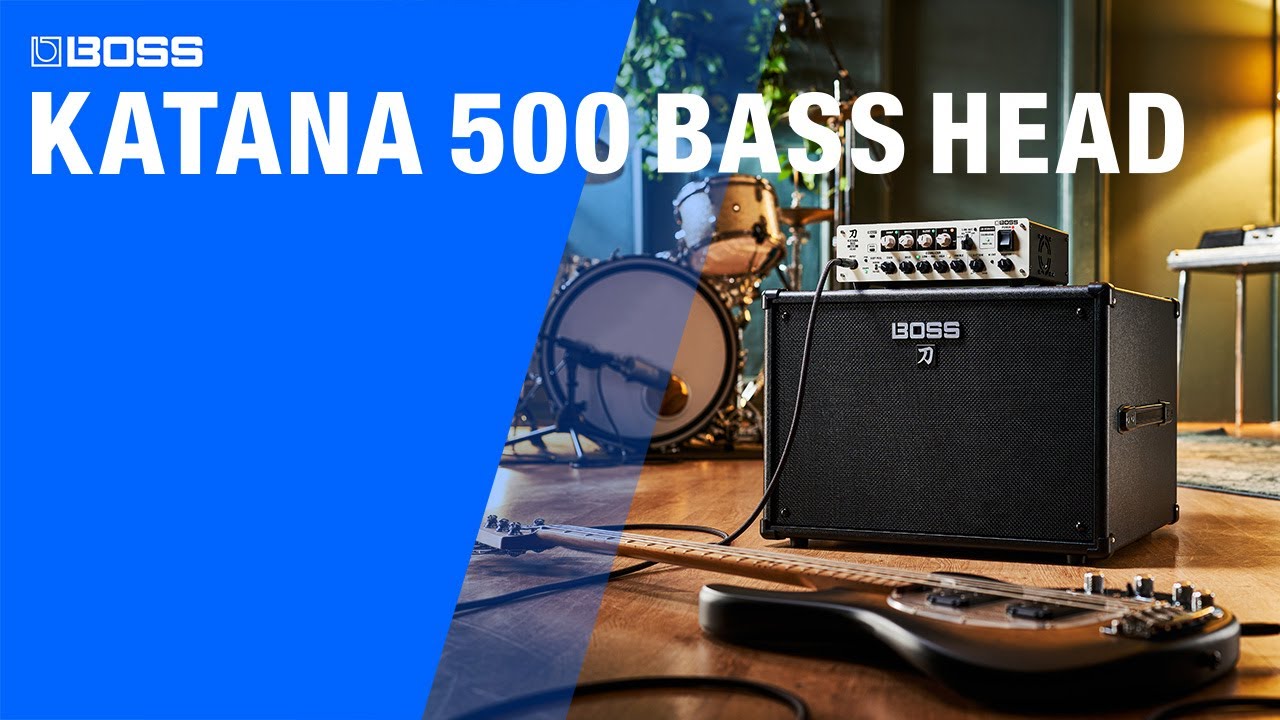 BOSS KATANA-500 BASS HEAD | Outstanding Bass Tones with Innovative