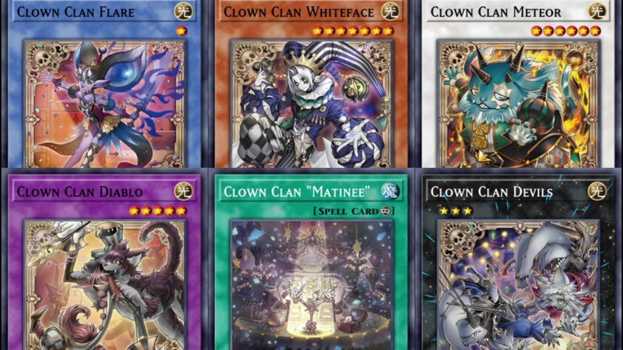 遊戯王ADS/YGOPRO】道化の一座 ホワイトフェイス【クラウン・クラン