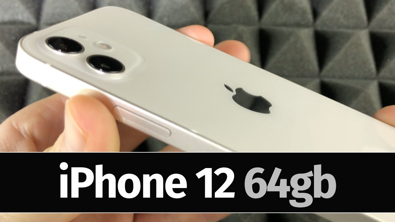 iPhone 12 64gb White Unboxing - YouTube