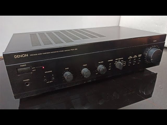 DENON model PMA 360 amplifier made in japan call 8368693985 - YouTube