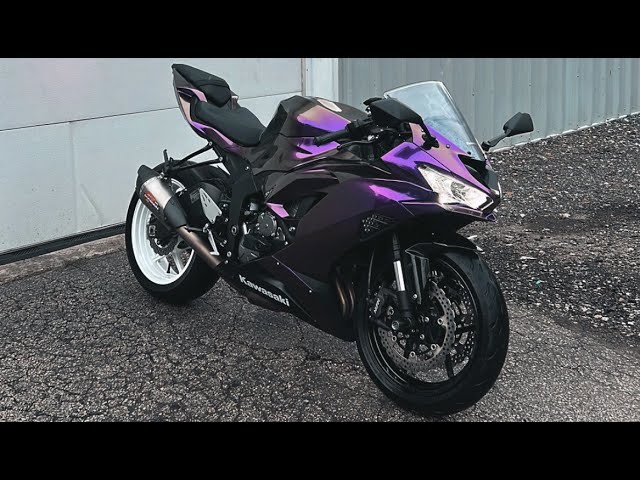 ZX6R New Tune POPS & BANGS Moore Mafia & ZH2 - First Ride - YouTube