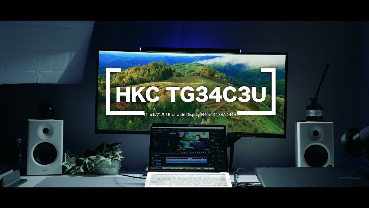 HKC】買う前に見て！コスパ最強34インチのウルトラワイドディスプレイ