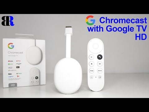 Google Chromecast with Google TV HD Unboxing + Set Up | 2022