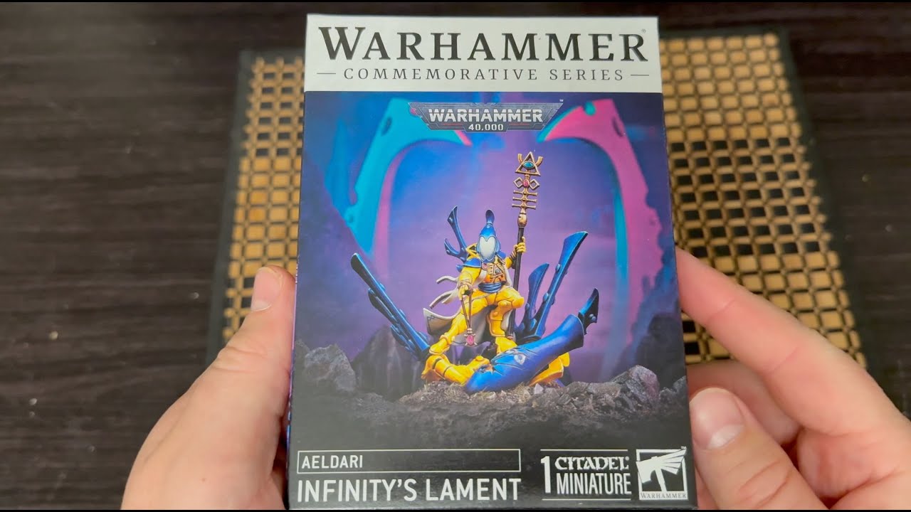 Infinity's Lament - Aeldari Spiritseer - Unboxing (WH40K) - YouTube
