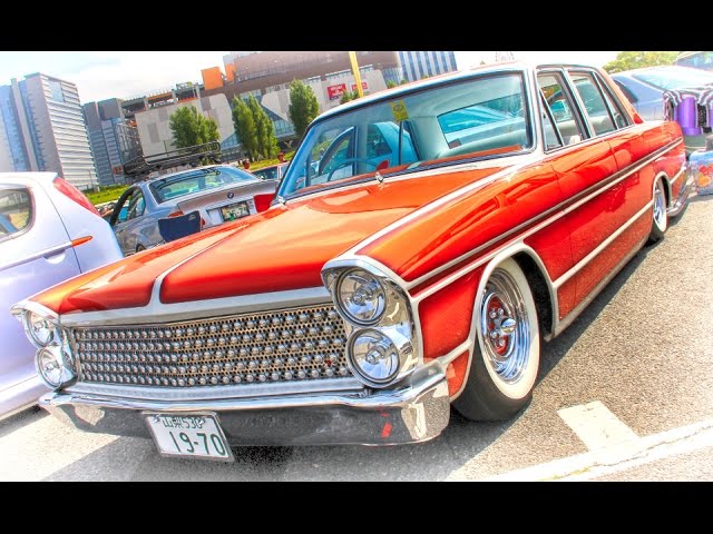 1970 Nissan GLORIA Custom Car | タテグロ LowRider - YouTube