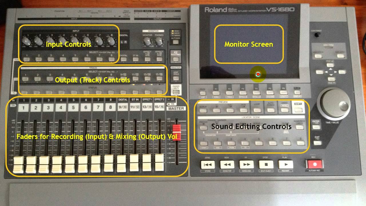 ROLAND VS 1680 - 01 - Introduction (HD) - YouTube