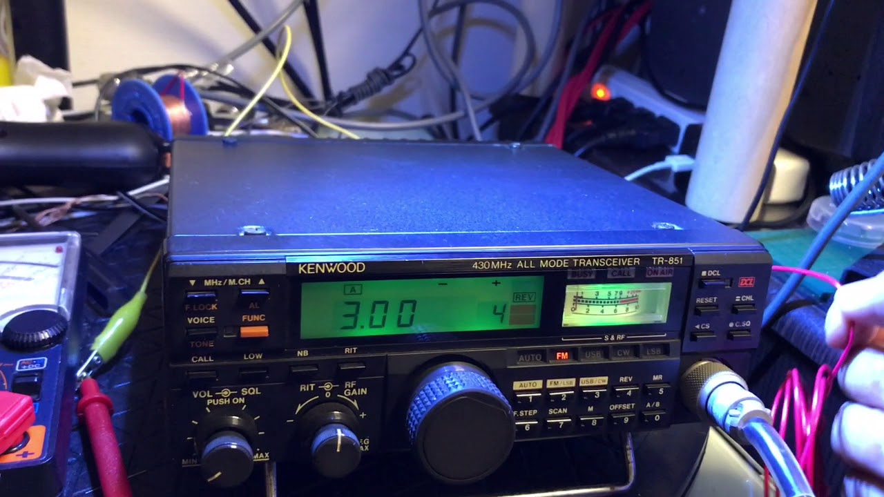 TR-851 VR修理/ SEND-STBY出力改造【2017/10/20】 - YouTube