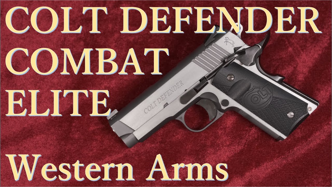 コルト・ディフェンダー・コンバットエリート / ウェスタンアームズ