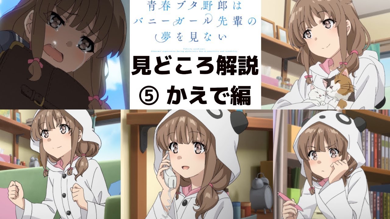 青ブタ】TVシリーズ見どころ解説！ Part.5(最終回) おるすばん妹かえで