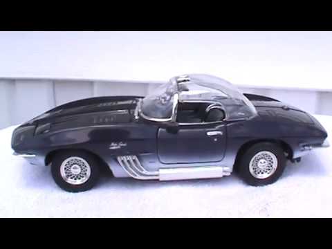 1:18 Scale 1961 Chevrolet Mako Shark by Motor Max - YouTube