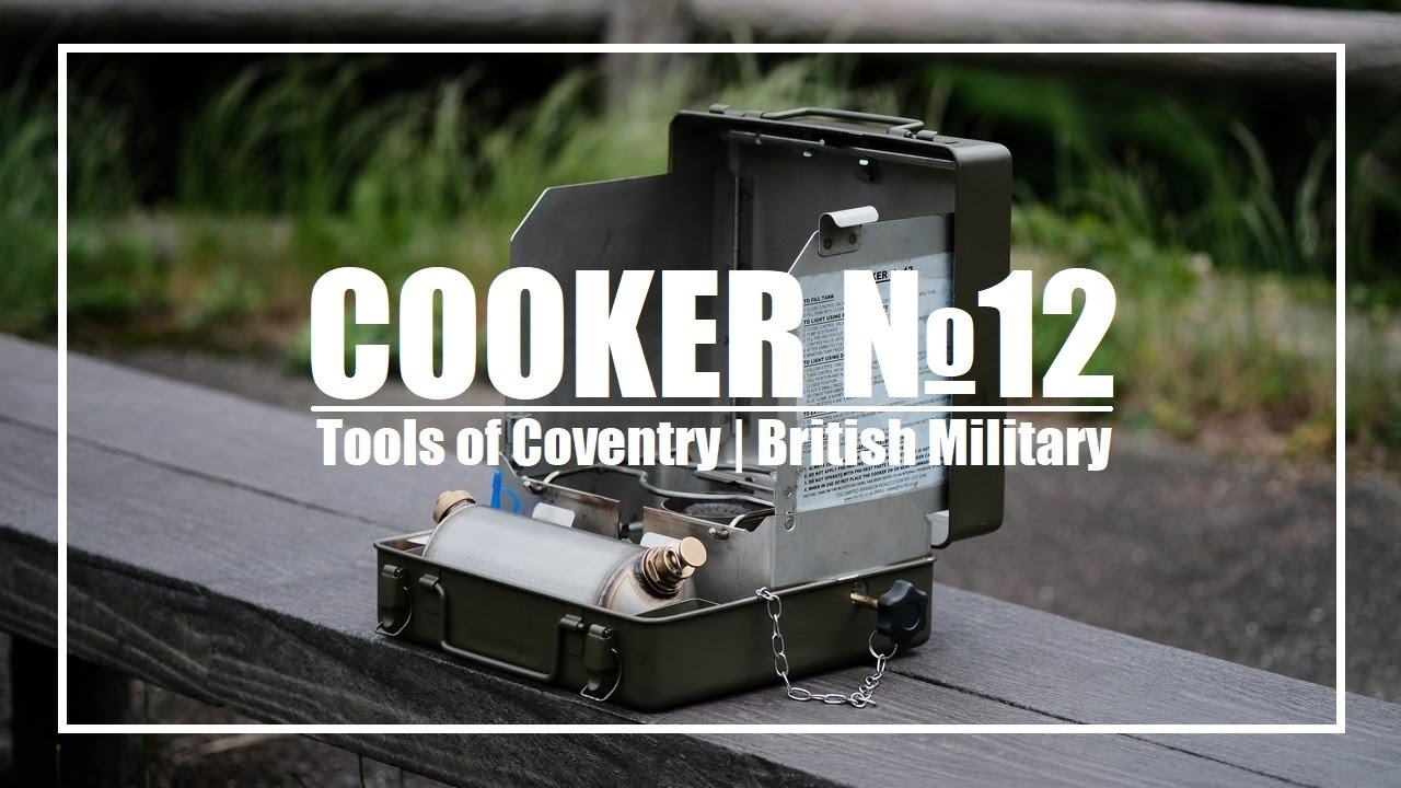 British Military Stove cooker No.12 - 英国 軍用 ストーブ クッカー