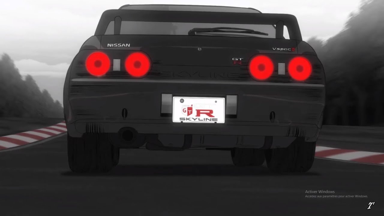INITIAL D LEGEND - R32 GTR - TRIBUTE - BACK ON THE ROCKS - YouTube