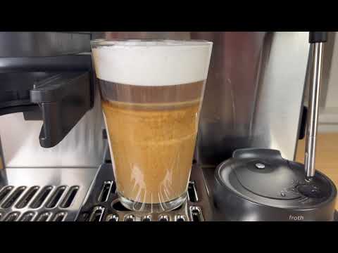 How to make a LATTE MACCHIATO Using a Ninja Coffee Machine - Luxe