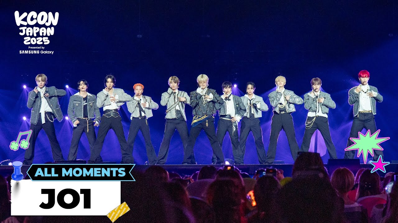 JO1 (제이오원) ALL MOMENTS 🎁🍀 | KCON JAPAN 2025 - YouTube