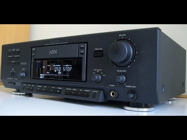 Philips DCC900 Digital Compact Cassette repair and recap - YouTube