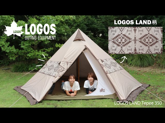 超短動画】LOGOS LAND Tepee350 - YouTube