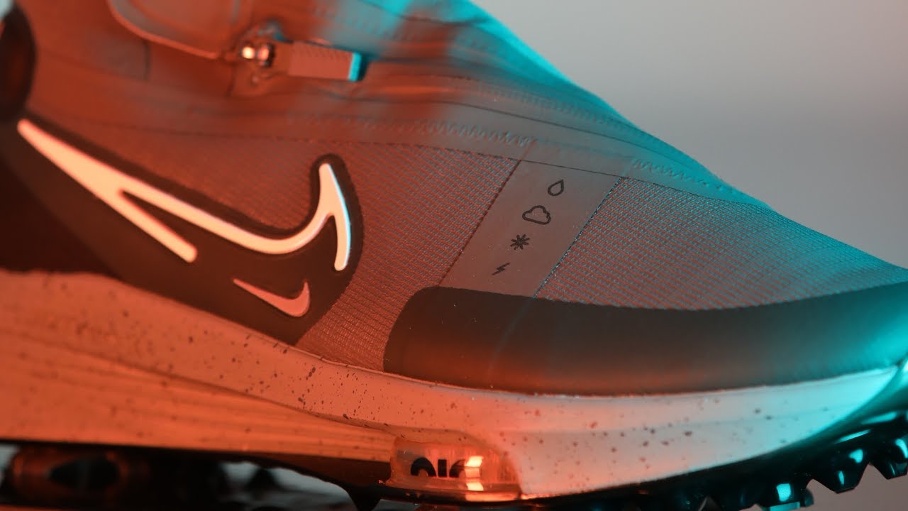 Nike Air Zoom Infinity Tour NEXT% Shield Golf Shoes - YouTube