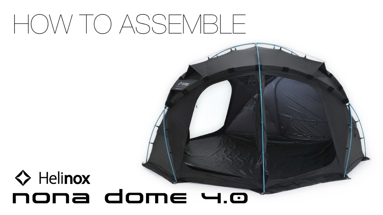 INSTRUCTION] Helinox Nona Dome 4.0 - YouTube