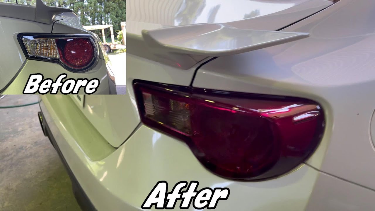 86の純正テールレンズを加工したよ‼めっちゃおススメです - YouTube