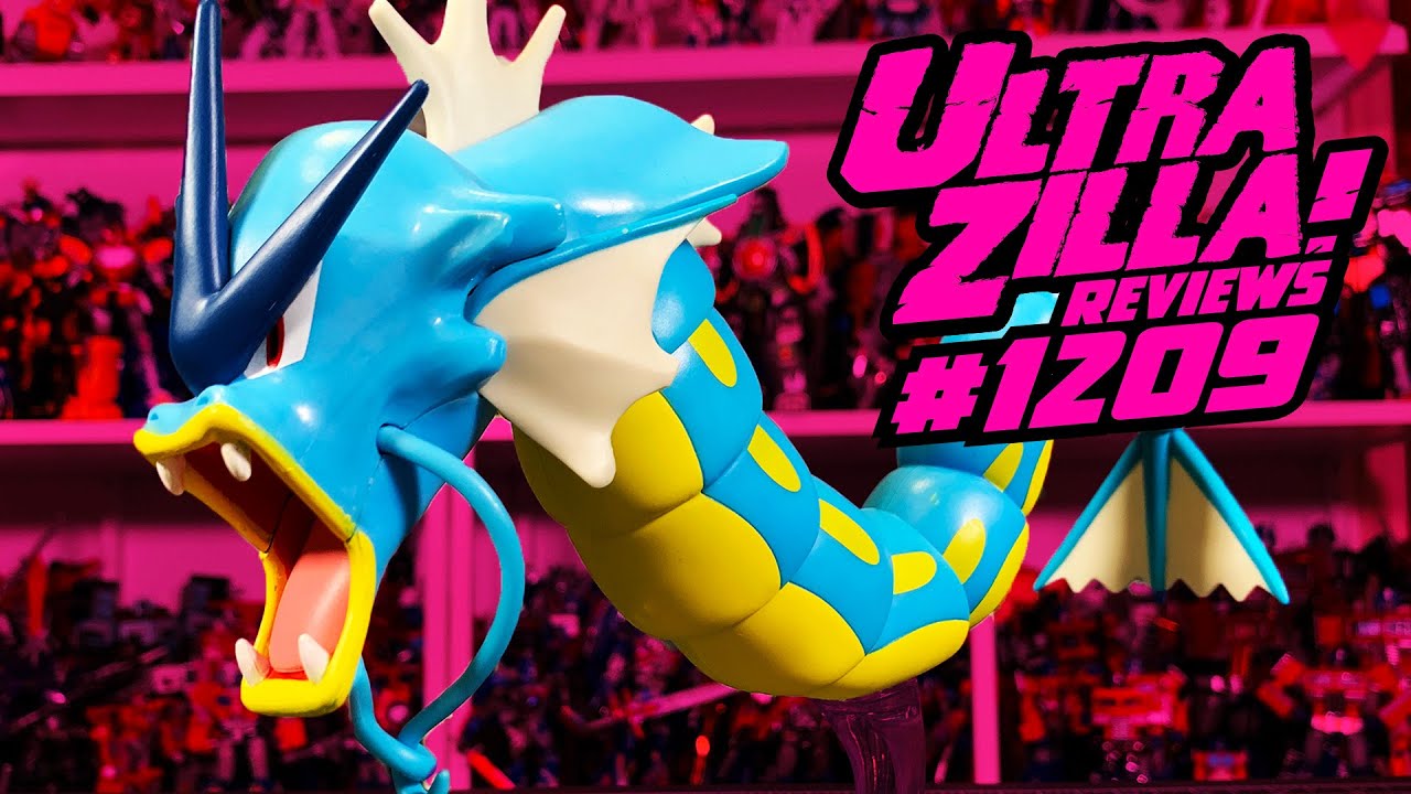 WICKED COOL TOYS POKÉMON EPIC BATTLE GYARADOS REVIEW! - YouTube