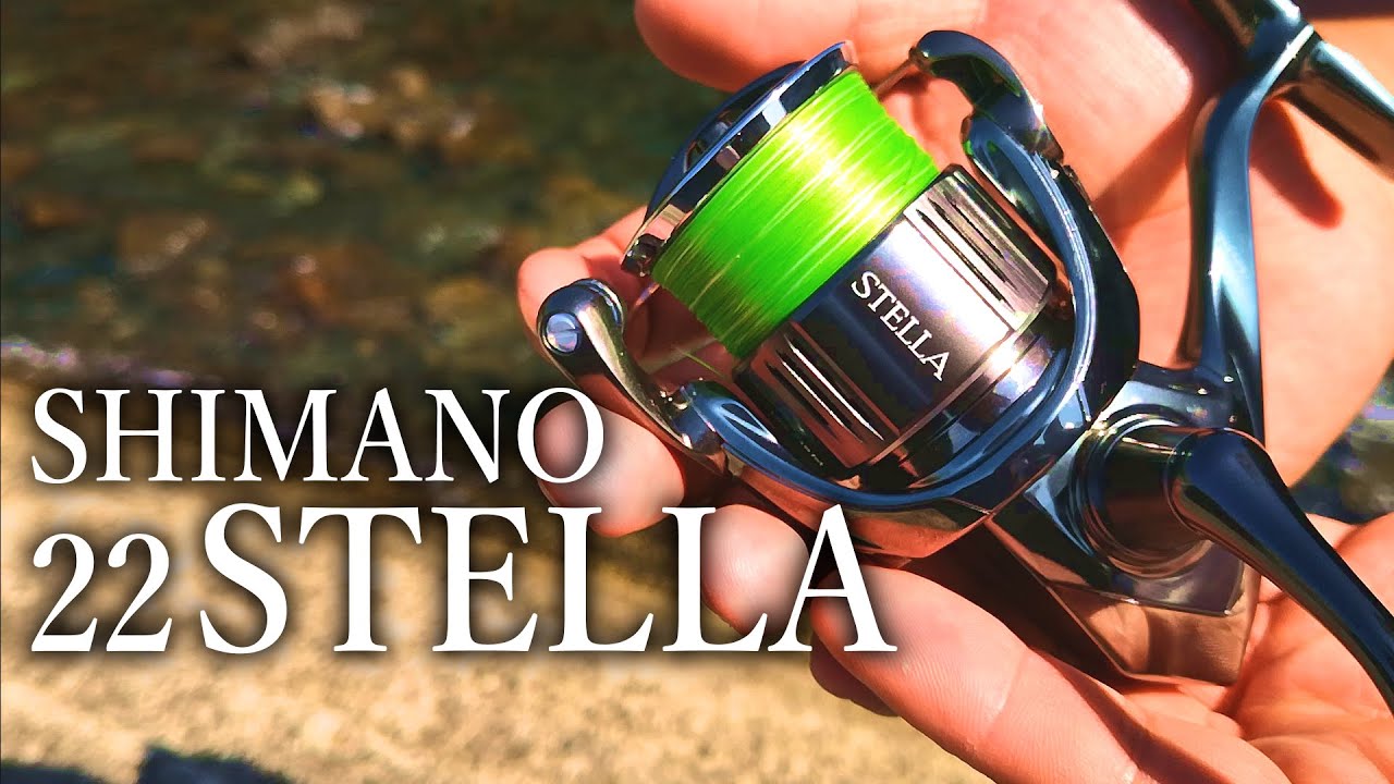 The pinnacle of spinning reels. The coveted latest 22 Stella. We