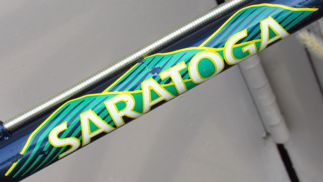 The FUJI SARATOGA TOURING BIKE - AFTER THE CAR WASH! - YouTube