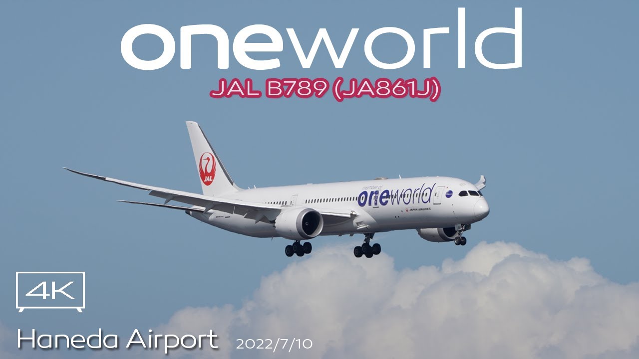 ワンワ787】JAL B789 (JA861J - OneWorld Livery) JL46 CDS-HND RWY22