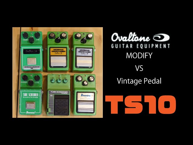OVALIZED SCREAMER 10 VS Ibanez TS10 