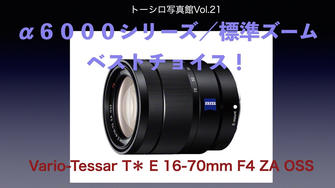 SONY SEL1670Z インプレッションと作例紹介！（Vario-Tessar T＊ E 16