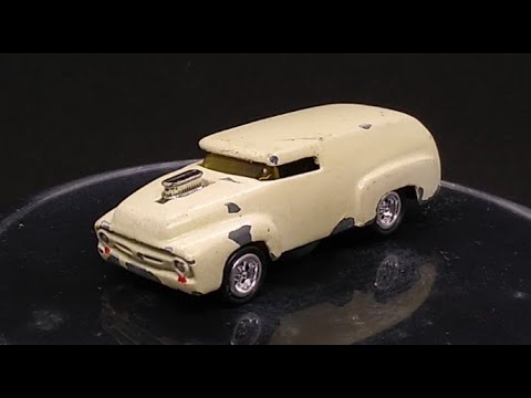 Hot Wheels 1956 Ford Panel Truck Custom Remade - YouTube