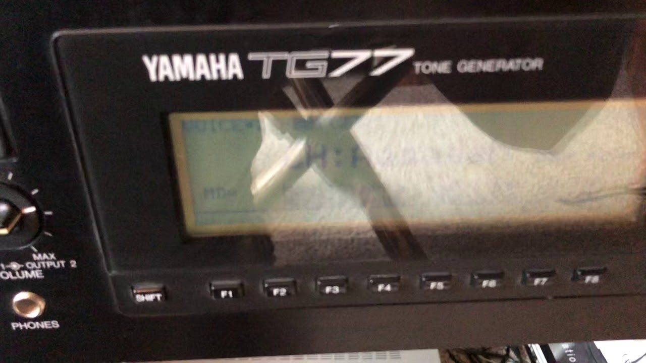 Yamaha TG77 Tone Generator 90's Synthesizer Demo - YouTube