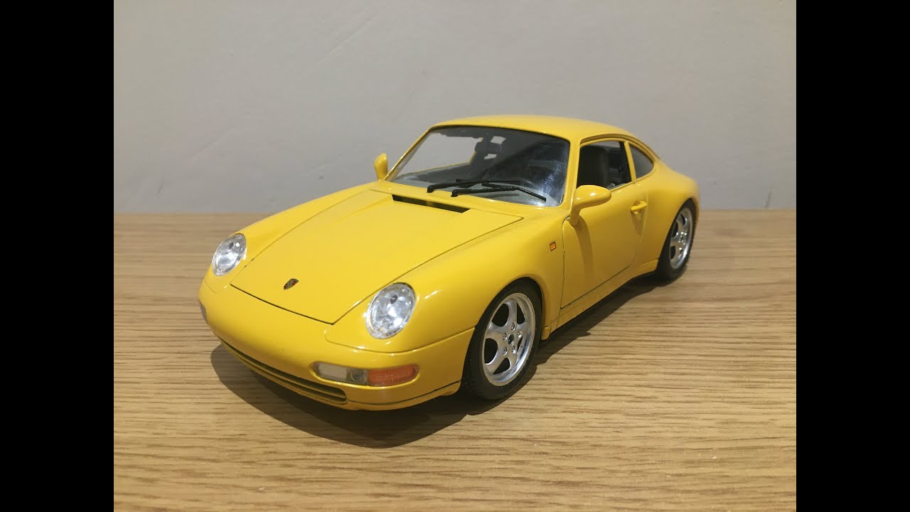 1:18 Burago Porsche 911 Carrera 993 - YouTube