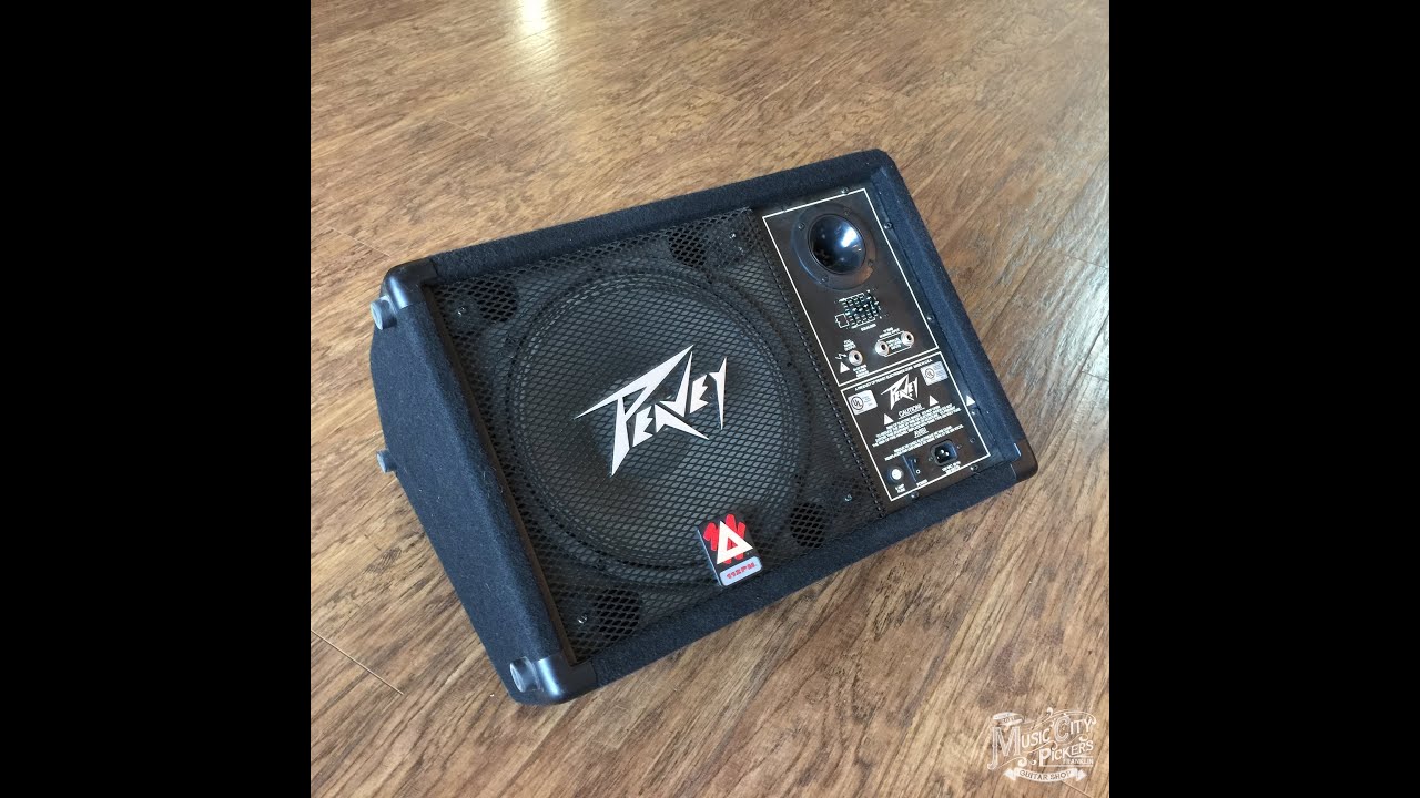 Peavey 112PM Powered Floor Monitor - YouTube