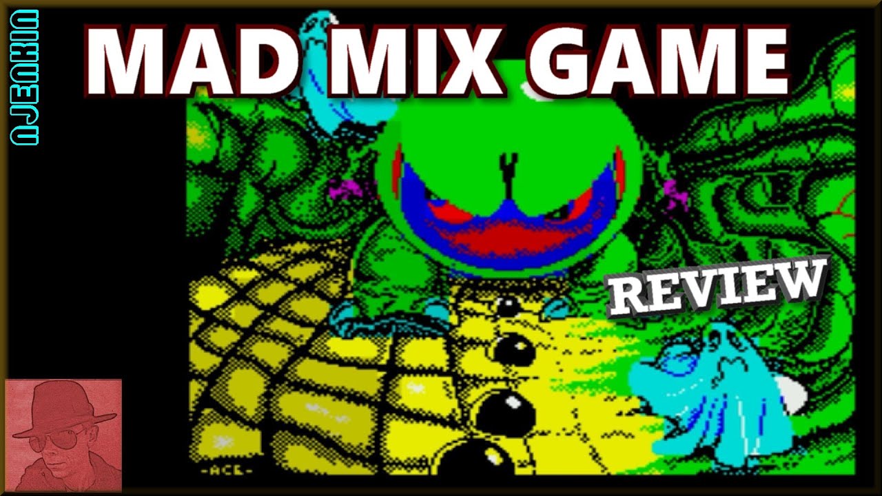 Mad Mix Game - on the ZX Spectrum 128K !! with Commentary - YouTube