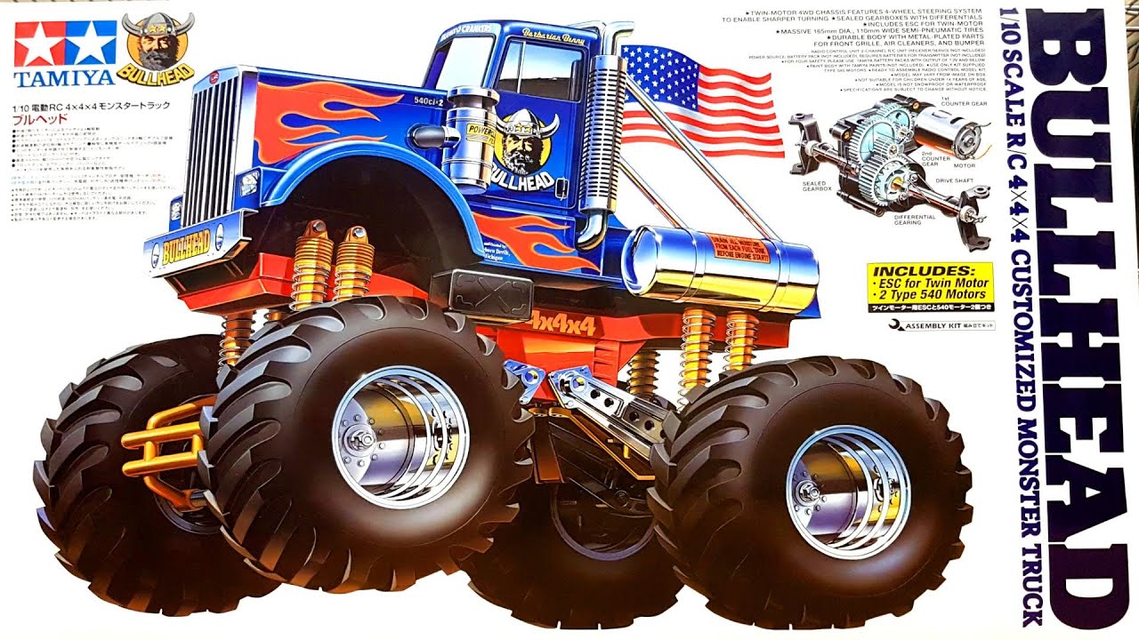 Unboxing the Tamiya Bullhead RC Kit - 58535 - YouTube