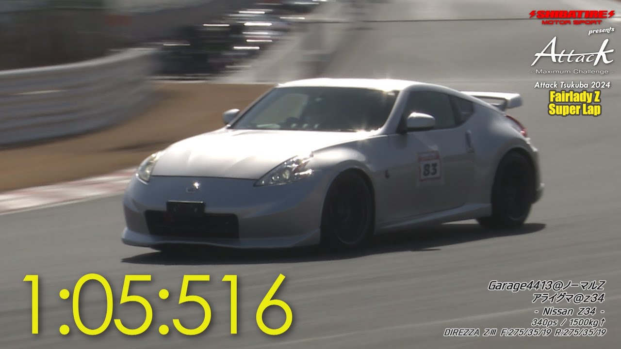 Shibatire presents Attack Tsukuba 2024 ：Garage4413@ノーマルZ