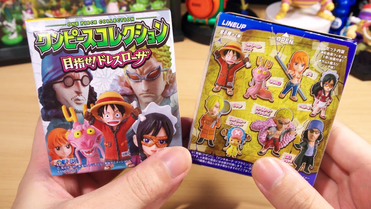 開封動画】ワンピースコレクション 目指せ！ドレスローザ 2回目【One